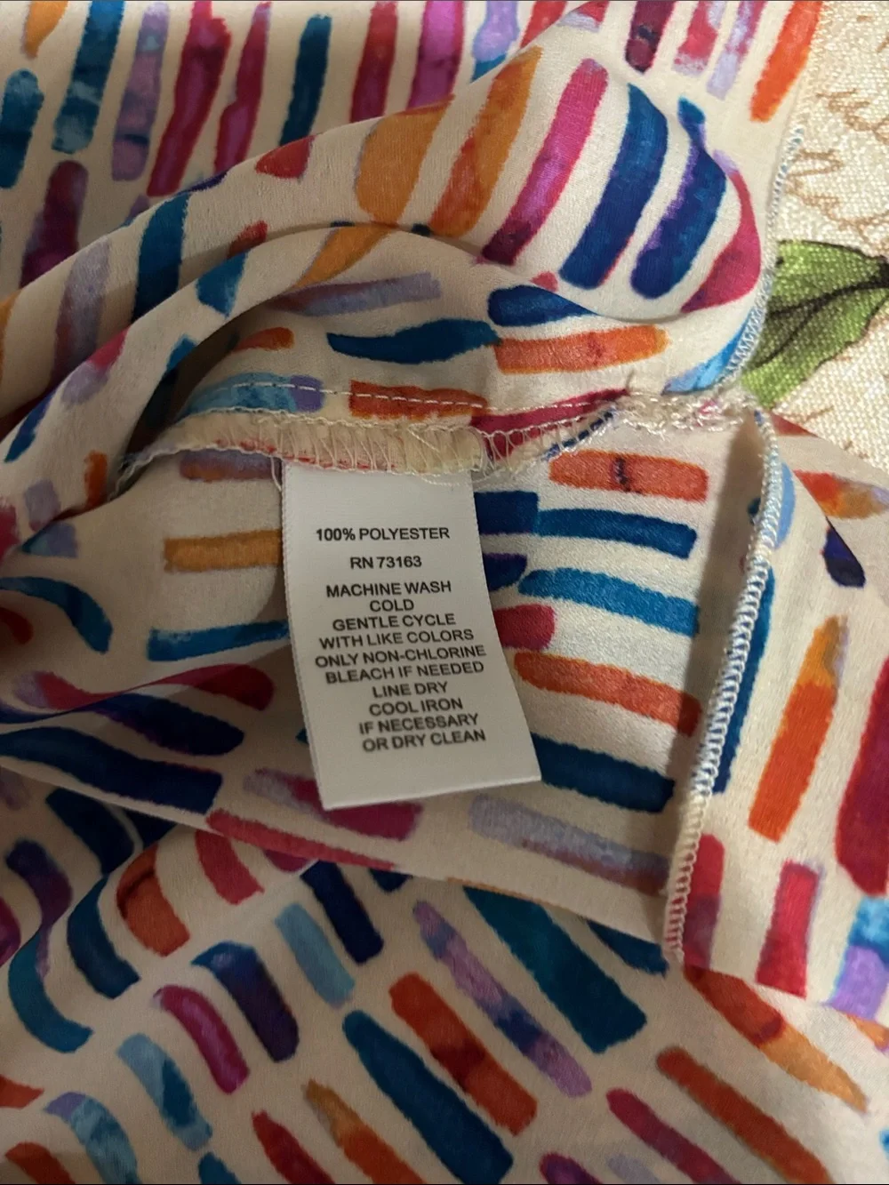 Spense Multicolor Brushstroke Short-Sleeve Tee